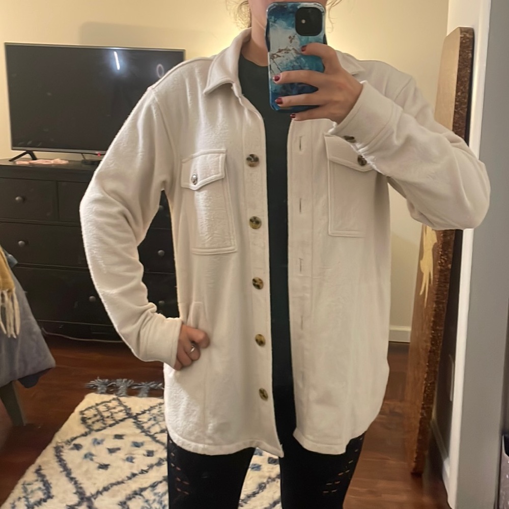White shacket
